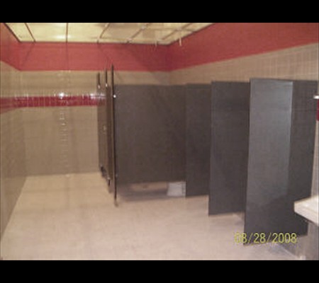 Restroom Partitions - NORTH HEIGHTS SCHOOL