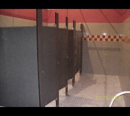 Restroom Partitions - NORTH HEIGHTS SCHOOL