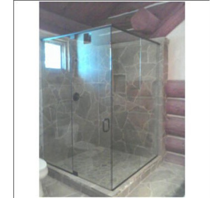 Bath & Shower 3/8 inch Custom Fit Frameless Shower